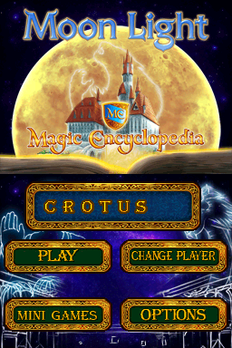 Magic Encyclopedia 2 - Moonlight — Title screen