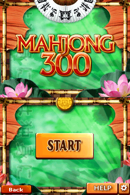 Mahjong 300 — Title screen