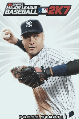 Major League Baseball 2k7 — Title screen