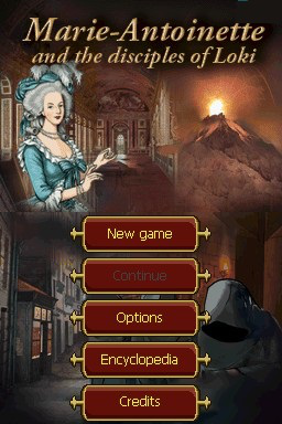 Marie-antoinette Et Les Disciples De Loki — Title screen