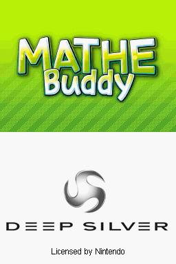 Mathe Buddy — Title screen