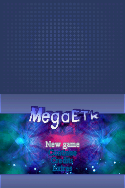 MegaETk — Title screen