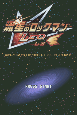 Mega Man Star Force - Leo — Title screen