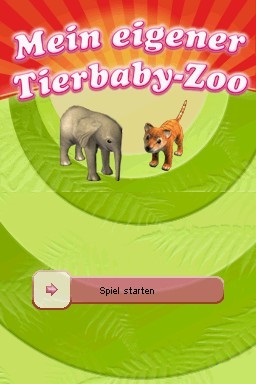 Mein Eigener Tierbaby-zoo — Title screen