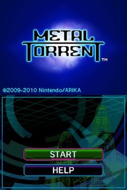 Metal Torrent — Title screen