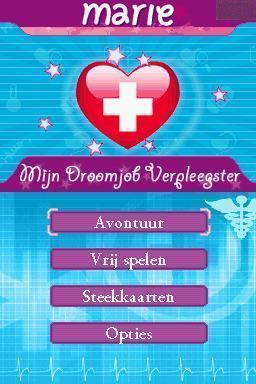 Mijn Droomjob : Verpleegster — Title screen