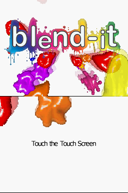 Mind. Body. Soul. : Blend-It — Title screen