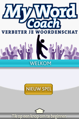 Mon Coach Personnel - J'enrichis Mon Vocabulaire — Title screen