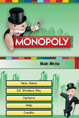 Monopoly — Title screen