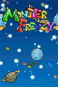 Monster Frenzy — Title screen