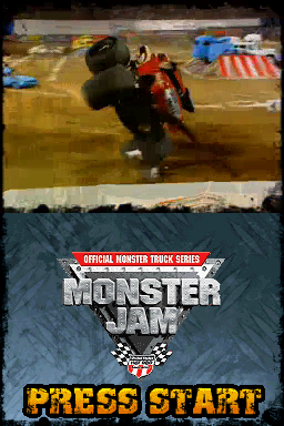 Monster Jam — Title screen