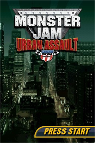 Monster Jam: Urban Assault — Title screen