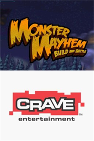 Monster Mayhem - Build And Battle — Title screen