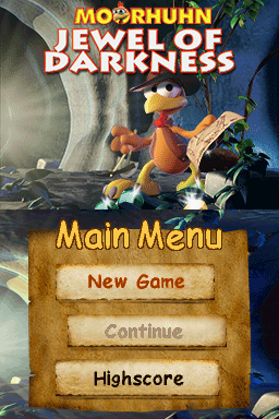 Moorhuhn - Jewel Of Darkness — Title screen