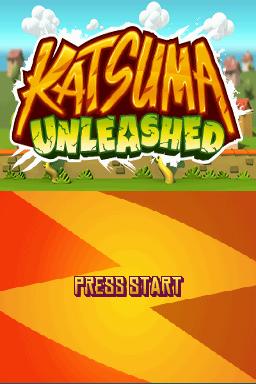 Moshi Monsters : Katsuma Unleashed — Title screen