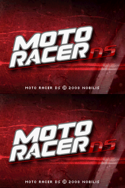 Moto Racer Ds — Title screen