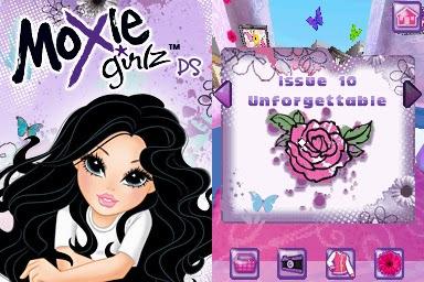 Moxie Girlz — Title screen