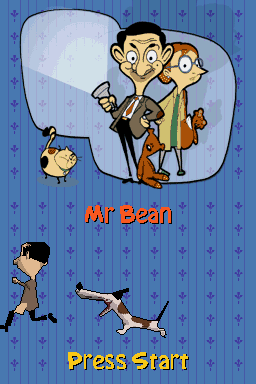 Mr Bean — Title screen
