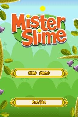 Mr. Slime jr. — Title screen