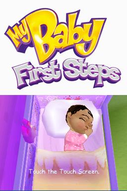 My Baby First Steps — Title screen