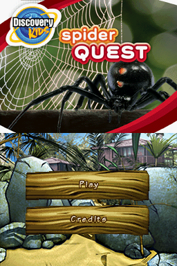 My Dangerous Pet : Spider — Title screen