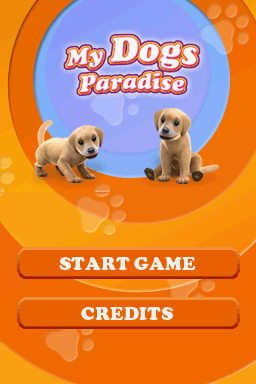 My Dogs Paradise — Title screen