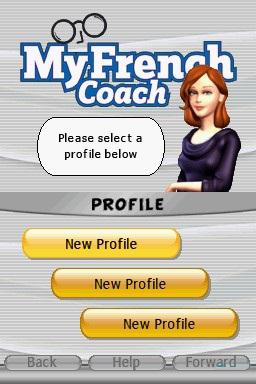 My French Coach - Learn a New Language — Title screen