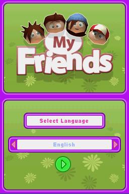 My Friends — Title screen