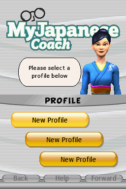 My Japanese Coach: Learn a New Language — Title screen