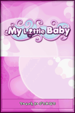 My Little Baby — Title screen