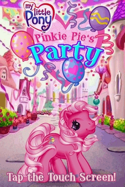 My Little Pony - Pinkie Pie's Party — Title screen
