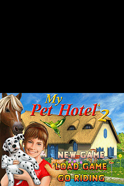 My Pet Hotel 2 — Title screen