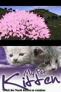 My Pet Kitten — Title screen