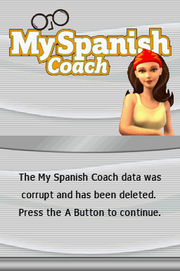 My Spanish Coach - Learn a New Language — Title screen