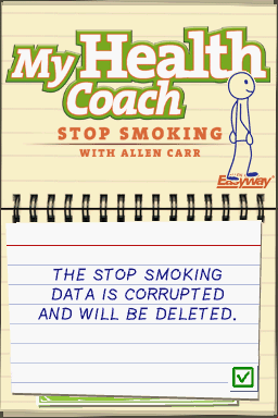 My Stop Smoking Coach with Allen Carr Easyway - Qu — Title screen