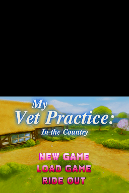 My Vet Practice - In the Country — Title screen