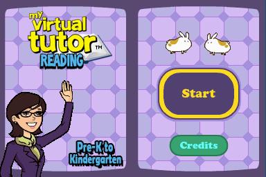 My Virtual Tutor - Reading - Pre-K to Kindergarten — Title screen