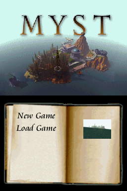 Myst — Title screen