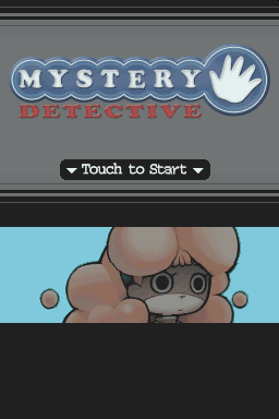 Mystery Detective — Title screen