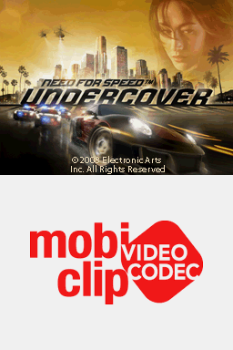Need for Speed - Undercover — Title screen