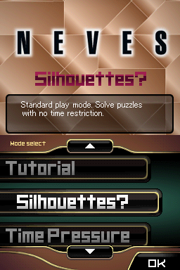 Neves — Title screen