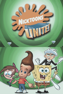 Nicktoons Unite! — Title screen