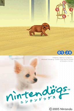 Nintendogs: Chihuahua & Friends — Title screen
