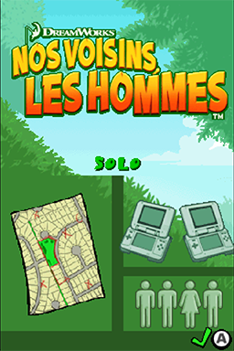 Nos Voisins, les Hommes — Title screen