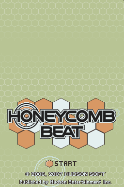 Nounai Kakusei Honeycomb Beat — Title screen