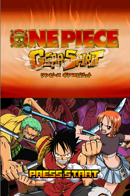 One Piece : Gear Spirit — Title screen