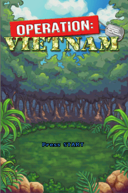 Operation : Vietnam — Title screen