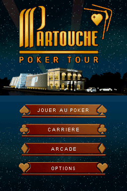 Partouche Poker Tour - Poker Texas Hold'em No Limit — Title screen