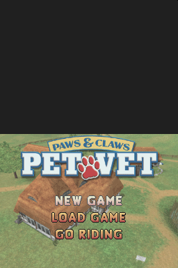 Pawly Pets : My Vet Practice — Title screen