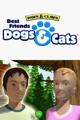 Paws & Claws - Best Friends - Dogs & Cats — Title screen